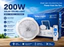 200W Solar Ceiling Light