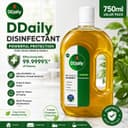DDaily Antiseptic Liquid Disinfectant - Powerful Germ Protection
